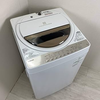 Amazon | 東芝 全自動洗濯機 6kg ステンレス槽 風呂水ポンプ付